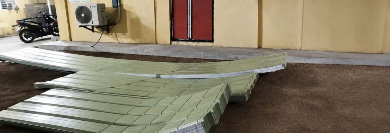 Curved Roofing Panels