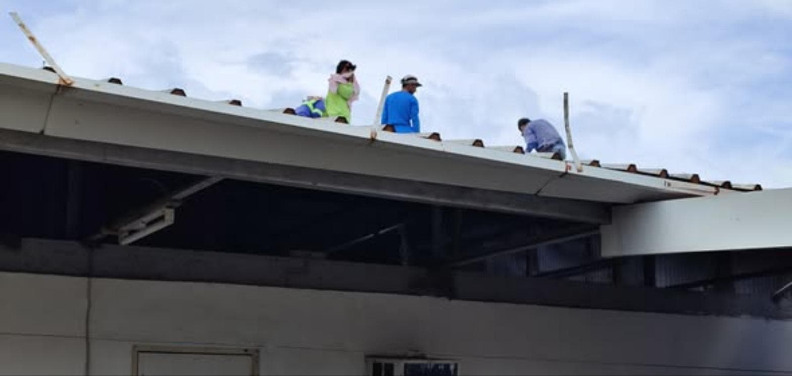 Ongoing Roof Replacement, Bliss Balanga City Bataan
