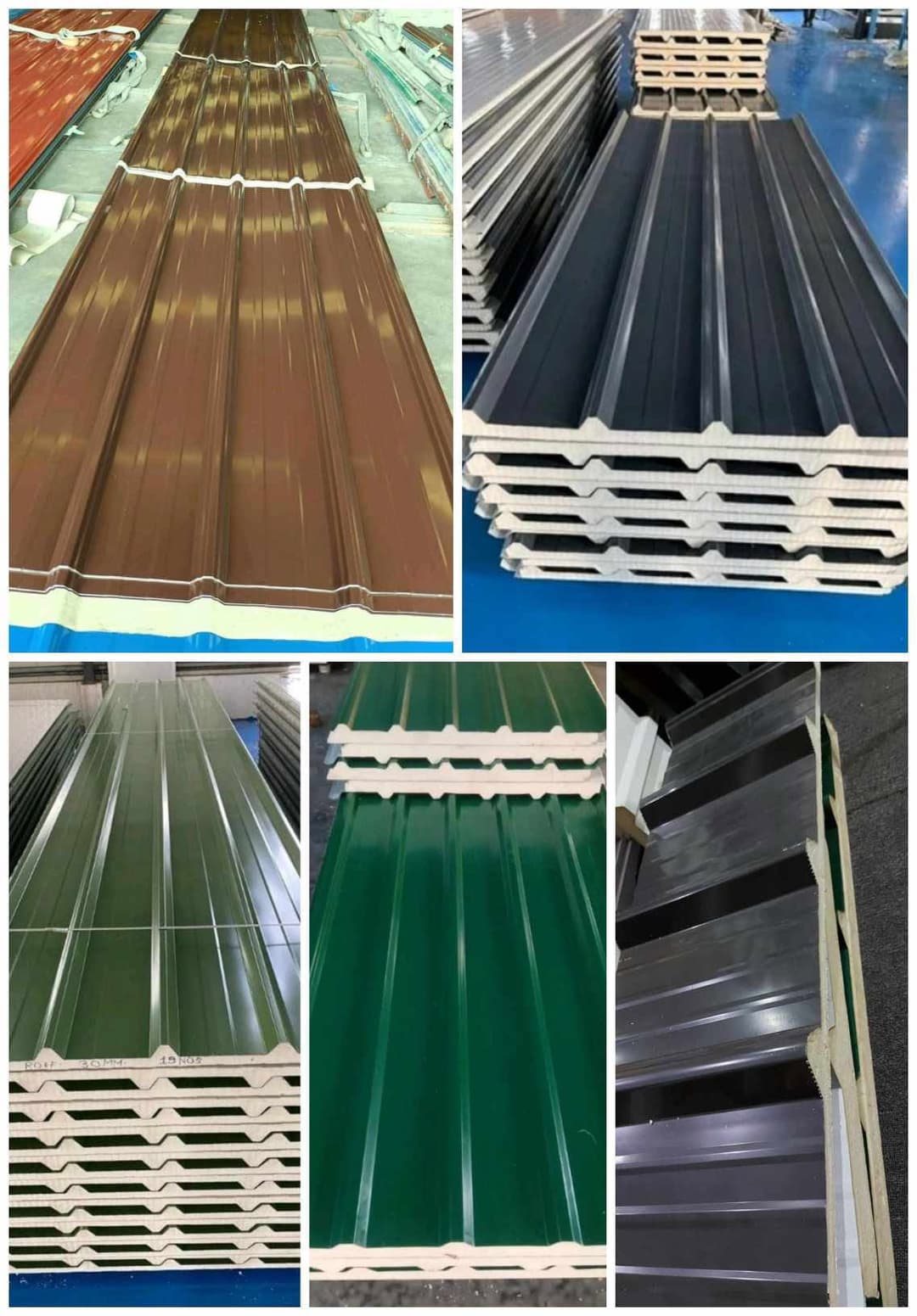 Sandwich Insulated Roof Panels